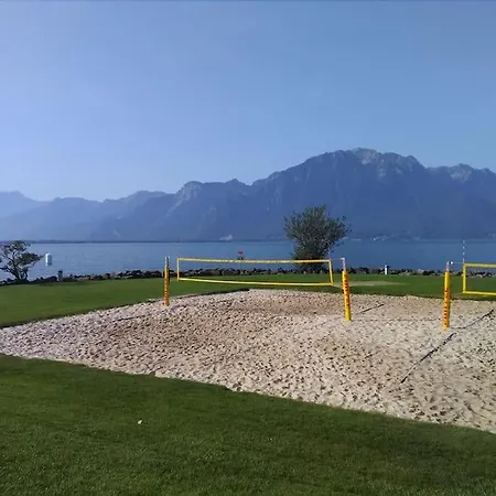 Avec Jardin Prive A 100mt Du * Montreux