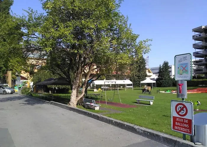 Avec Jardin Prive A 100mt Du Apartament Montreux