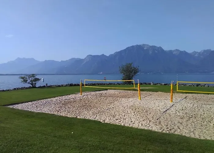 Avec Jardin Prive A 100mt Du * Montreux