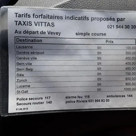 Avec Jardin Prive A 100mt Du * 몽트뢰
