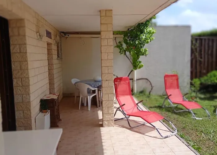 Avec Jardin Prive A 100mt Du 아파트 *